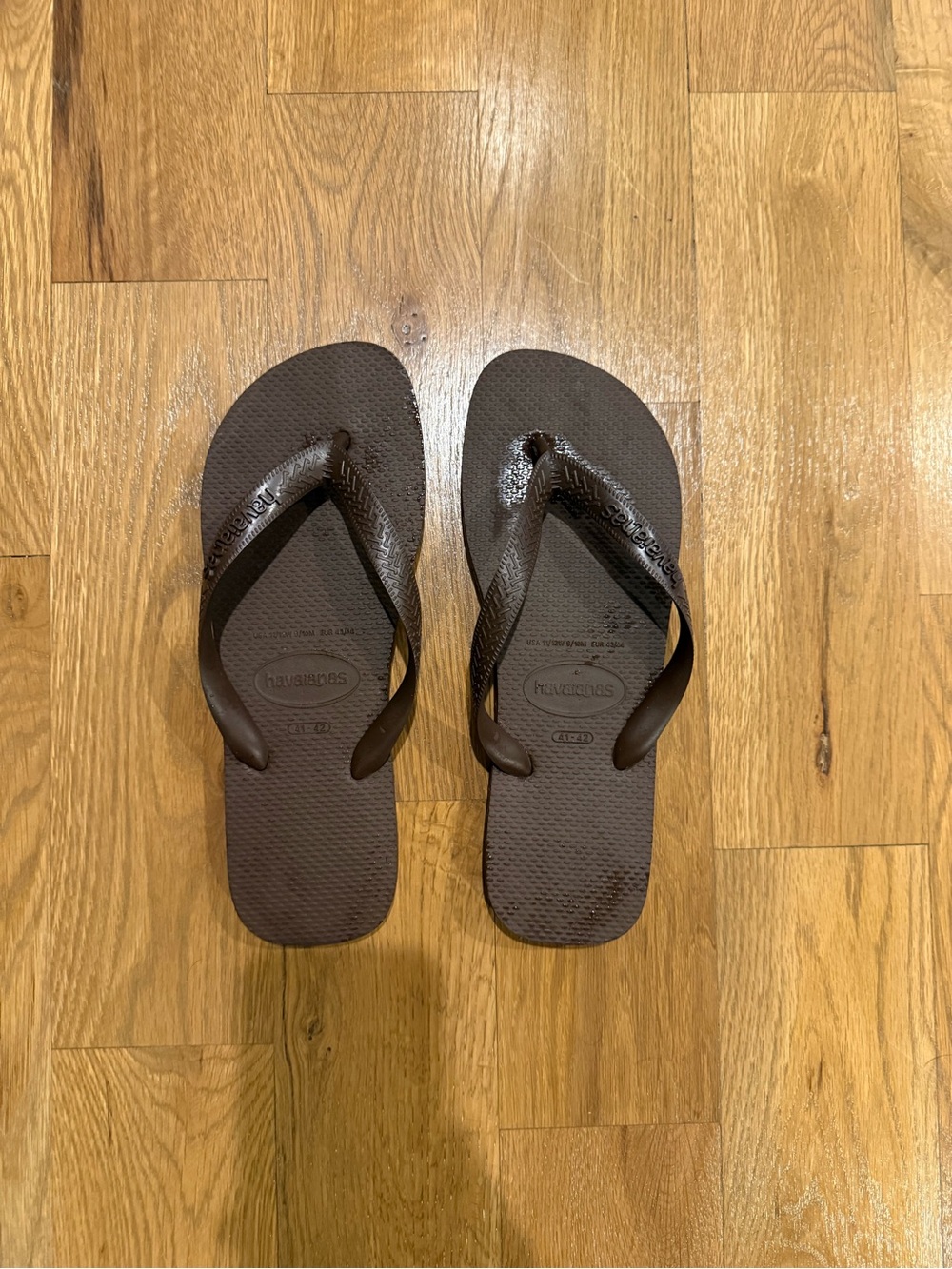 Havaianas Brown Flip Flops 41/42